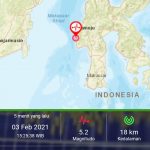 Kembali Mamuju Majene Digungcang Gempa 5,2 M