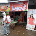 Kalbe Consumer Health Kembali Melakukan Penyemprotan Disinfektan di Pasar – Pasar Tradisional