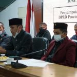 Wakil Ketua DPRD Sulbar Usman Suhuria Pimpin Paripurna Penyampaian Hasil Program-Program Kegiatan Pembangunan Daerah di Sulbar 