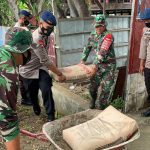 BAZNAS, Brimob dan Kodim 1407 Bone Bersinergi Bedah Rumah Warga