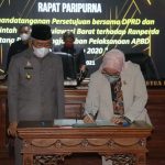 DPRD dan Pemrov Sulbar Setujui Ranperda Pertanggungjawaban APBD 2020