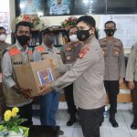 Kabid Humas Polda Sulsel Salurkan 500 Paket Sembako untuk Wartawan