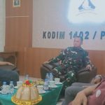 Bahas Serbuan Vaksinasi COVID-19, Dandim 1402/Polman Ngopi Bareng Wartawan