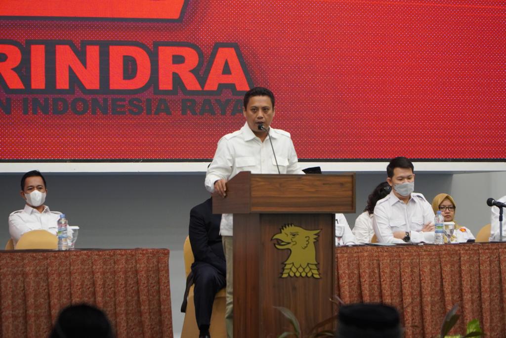 Kader Partai Gerindra Kota Makassar mendeklarasikan nama Prabowo Subianto maju calon presiden 2024.