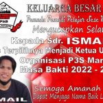 Ismail, Terpilih Sebagai Ketua Umum P3S Sese Priode 2022- 2024