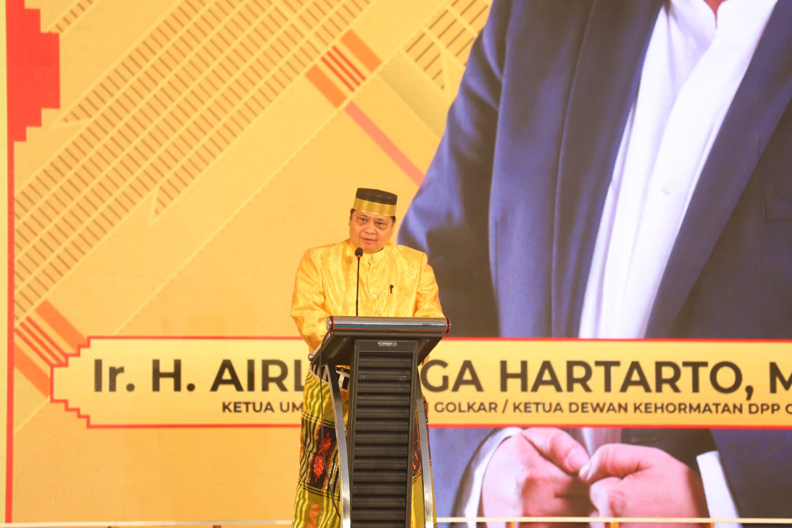 Ketua Dewan Pengurus Daerah Partai Golkar Sulawesi Selatan, Taufan Pawe