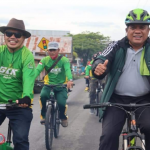 Meriahkan Hari Amal Bakti 76 di Sulbar,Kakanwil Kemenag,Gelar Sepeda Dan Jalan Santai