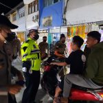 Polres Majene Kembali Edukasi Masyarakat di Pasar Malam