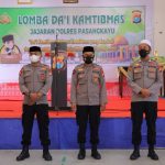 Hebat Briptu Chaerul anwar  Juara 1 Lomba Da”i Kamtibmas Jajaran Polres Pasangkayu