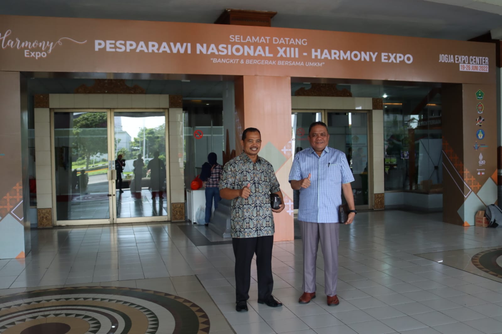 Kakanwil Kemenag Sulbar Berkunjung ke Event Harmony Expo 2022