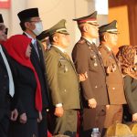 Kapolres Pasangkayu Hadiri Penurunan Bendera Merah Putih