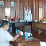 Foto : Ketua DPRD Sulbar Saat Pimpin Rapat Rancangan KUPA-PPAS TA 2022