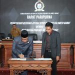 DPRD Bersama  Pemprov Sulbar Setujui Perubahan KUA dan PPAS 2022