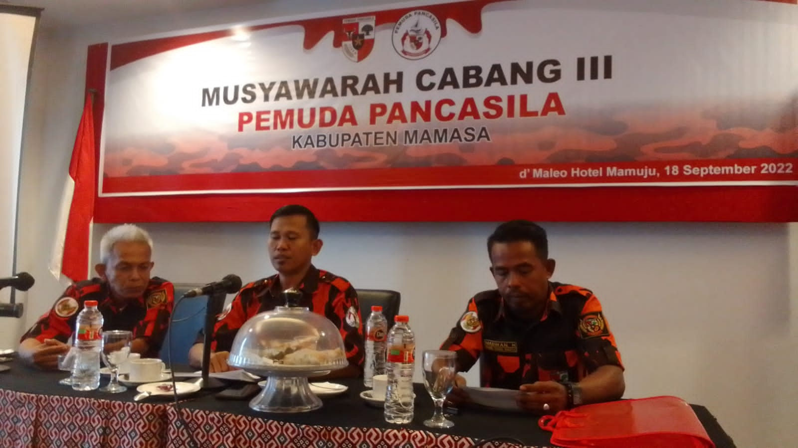 Musyawarah Cabang (Muscab) III serentak Majelis Pimpinan Cabang (MPC) Pemuda Pancasila (Pemuda Pancasila) empat Kabupaten se-Provinsi di Sulawesi Barat