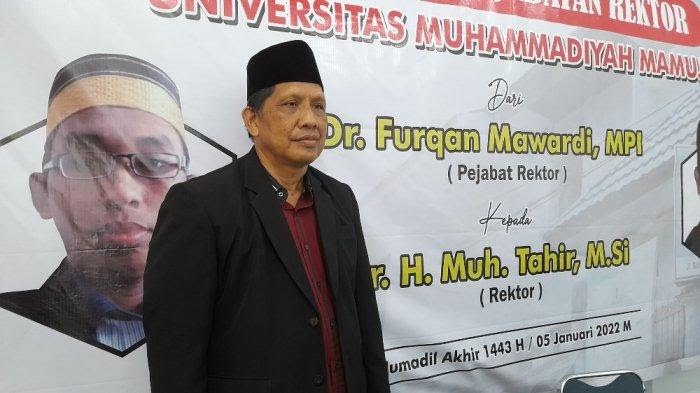 Rektor Unimaju, Dr. Muh. Tahir