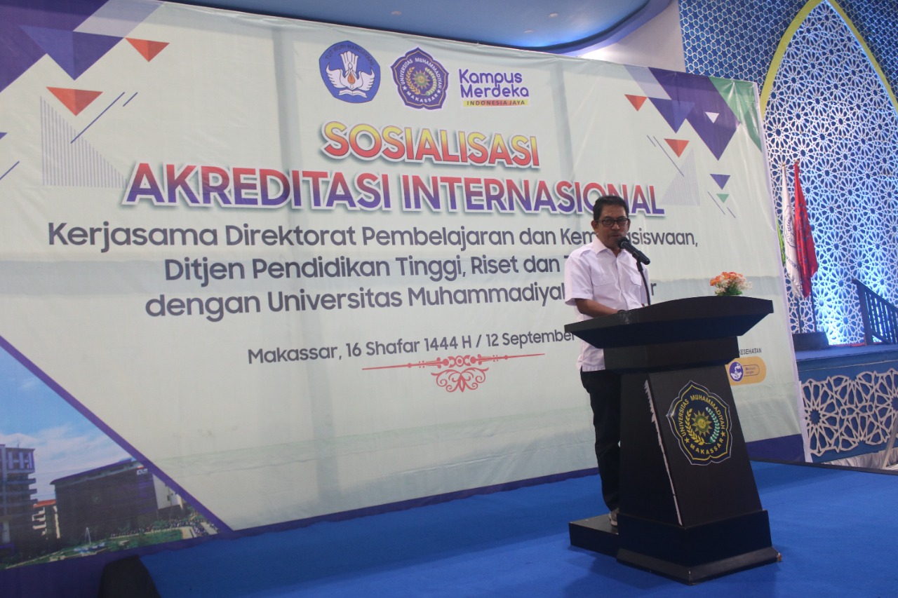 Sosialisasi Akreditasi Internasional Kemdikbudristek