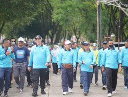 Semarak HUT ke-54, Fun Walk Semen Tonasa Banjir Peserta