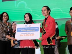 Mahasiswa FH Unhas Jadi Duta ASGs, Raih Juara 1 Kategori Implementasi Tingkat Nasional