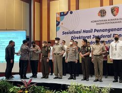 Kapolda Sulsel Raih Pin Emas Dari Menteri ATR/ BPN RI Terkait Penanganan Kejahatan Pertanahan