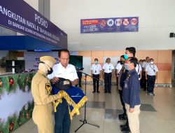 Posko Natura 2022/2023 Resmi Dibuka di Bandara Sultan Hasanuddin.