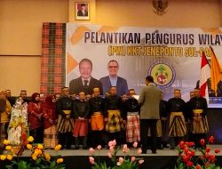 Pengurus PW KKT Jeneponto Sulbar Resmi Dilantik