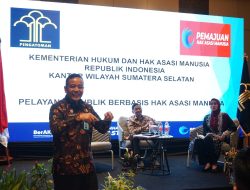 28 Kepala Satuan Kerja ikuti Evaluasi dan Penguatan Capaian Kinerja Kanwil Kemenkumham Sumsel