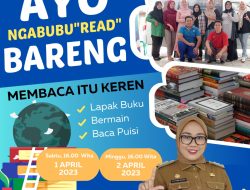 Ayo Ngabubu”Read” Bersama Perpustakaan Mamuju di Pantai Anjungan Manakarra