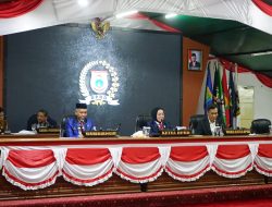 Ketua DPRD Sulbar Pimpin Rapat Paripurna Penjelasan Pengusul Terhadap Tiga Ranperda Inisiatif DPRD