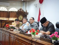 Sambangi Ketua DPRD Pali, Kanwil Kemenkumham Sumsel Terus Dorong Peningkatan Peran Perancang Dalam Pembentukan Produk Hukum Daerah