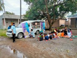 Dinas Perpustakaan Mamuju Ajak Siswa Gemar Membaca