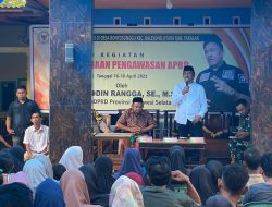 Rangga Kembali Awasi Program ABPD di Galesung Utara, Harap Perputaran Ekonomi Berjalan