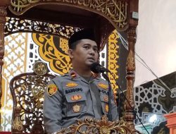 Kapolsek Pitu Riase Minta Warga Perhatikan Kunci Rumah dan Kendaraannya Saat Ditinggal Salat