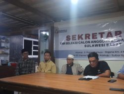 Timsel Bawaslu Resmi Buka Pendaftaran Calon Anggota Bawaslu Sulbar