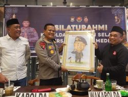 Kapolda Sulsel, Silaturahmi dan Bukber dengan Awak Media