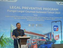 Pertamina Sulawesi Gelar Legal Preventif Program: Aspek Hukum Penyaluran dan Pendistribusian JBT dan JBKP Berdasarkan UU Cipta Kerja