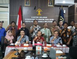 Kemenkumham Babel Harmonisasikan Raperda Rencana Tata Ruang Wilayah Provinsi Bangka Belitung