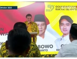 Golkar Putuskan Dukung Gibran Jadi Cawapres Prabowo