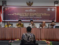 KPU Sulbar Gelar Uji Kelayakan dan Kepatutan 10 Bacalon Anggota KPU Mamasa