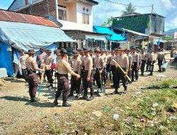 Kelurahan Dayanginna Jadi Lokasi Bakti Sosial Siswa SPN Mekkatta