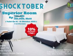 Sambut Bulan Oktober, Hotel Premier Makassar Umumkan Promo Spesial Shocktober