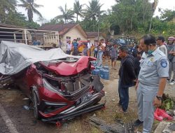 Jasa Raharja Pastikan Seluruh Korban yang Tertabrak Truk Bermuatan Galon di Simalungun Terjamin Santunan