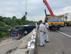 Jasa Raharja Jamin Seluruh Korban Kecelakaan Bus PO Shantikadi Tol Pemalang