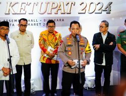 Rakor Ops Ketupat, Kapolri persiapkan Mudik 2024 Aman-Lancar