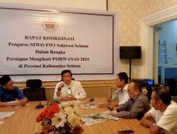 SIWO PWI Sulsel Bersiap Ikut Pekan Olahraga Wartawan Nasional di Kalimantan Selatan