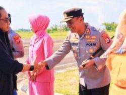 Kunker ke Luwu Raya, Kapolda Sulsel dan Rombongan Disambut Kapolres Palopo AKBP Safi’i Nafsikin