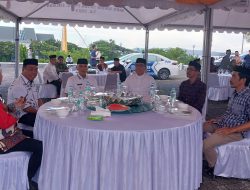 Pj Gubernur Sulbar Bukber dengan Media