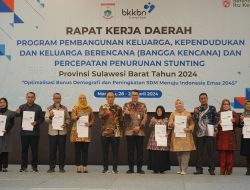 Rakerda Bangga Kencana dan Percepatan Penurunan Stunting di Sulbar