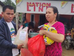 KKLR Sulbar & IPLR Salurkan Bantuan Korban Banjir di Luwu Sulsel