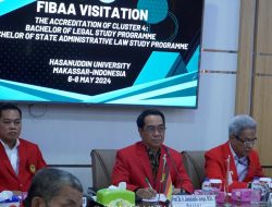 Dua Prodi Fakultas Hukum Unhas Jalani Visitasi Akreditasi Internasional