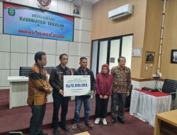 BPJS Serahkan Santunan Kecelakaan Kerja Sebesar 70 Juta ke Nelayan Takalar